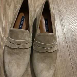 Margaux Women's Tan Suede Loafers
